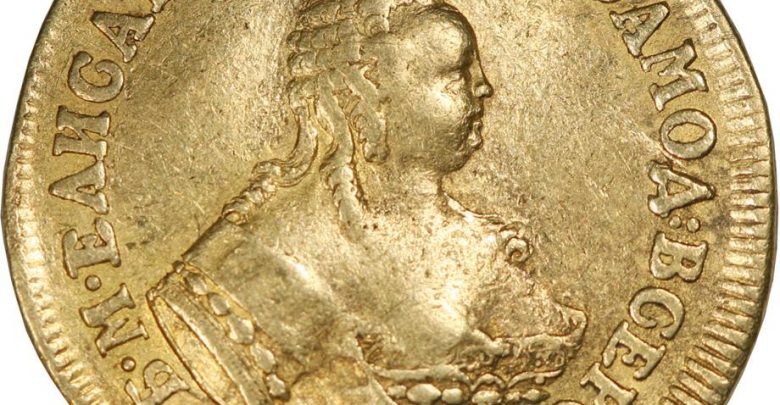 Золотые монеты Елизаветы Петровны (1741 — 1761) Золотые монеты Елизаветы Петровны (1741 — 1761)