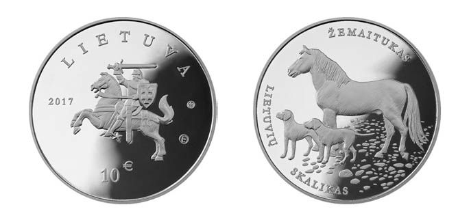 Монеты Литвы: серия «Литовская природа»