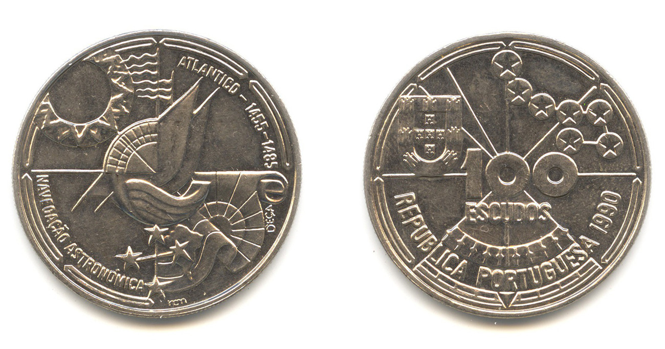 Португальские мореплаватели и корабли на монетах. Часть 2: Плавания в Атлантику
