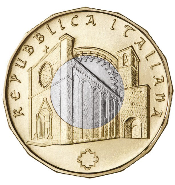 5 евро из серии "Культурное наследие": Аматриче