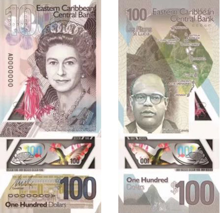 Новое поколение банкнот Восточных Карибских островов