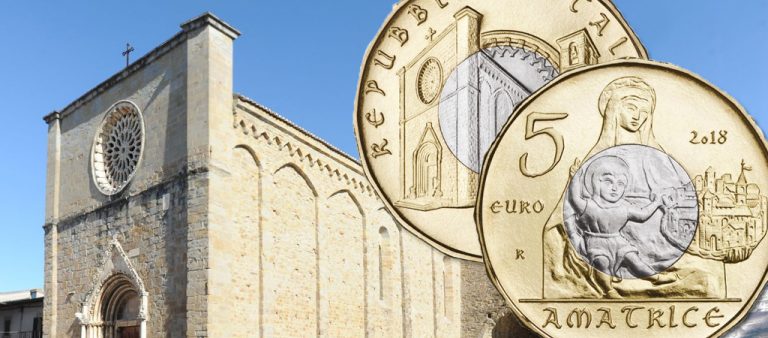 5 евро из серии "Культурное наследие": Аматриче