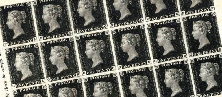 "Черный пенни" - первая в мире почтовая марка