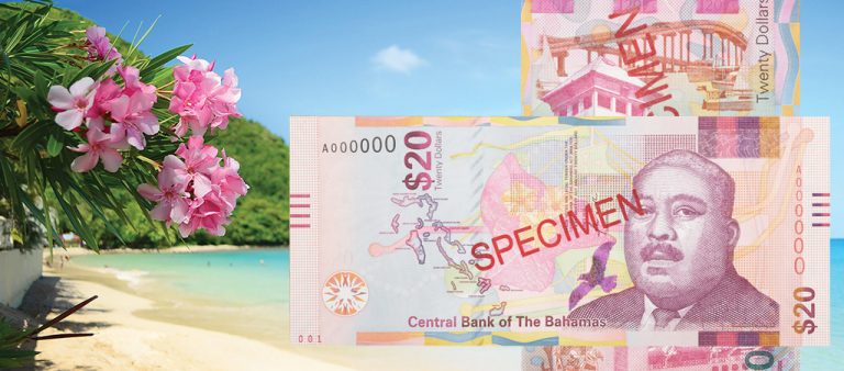 Багамы: 20 долларов с CRISP-защитой