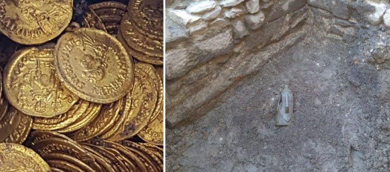 В подвале итальянского театра нашли клад золотых монет