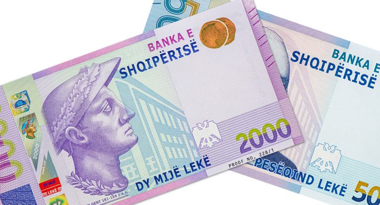 Банкноты Албании