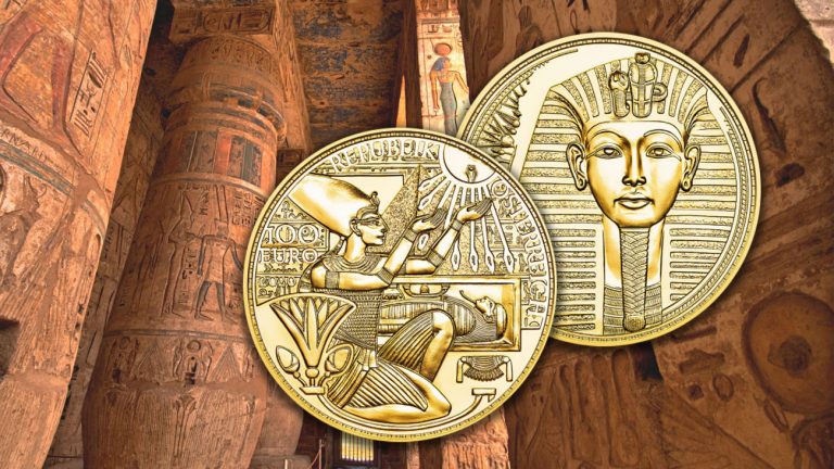 100 евро 2020 "Золото фараонов" (Австрия)