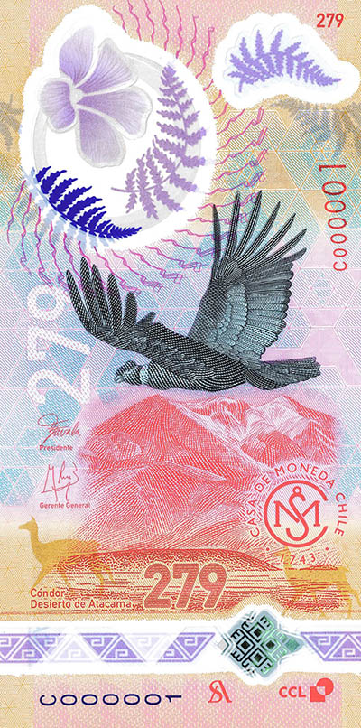 Банкнота Чили 2022