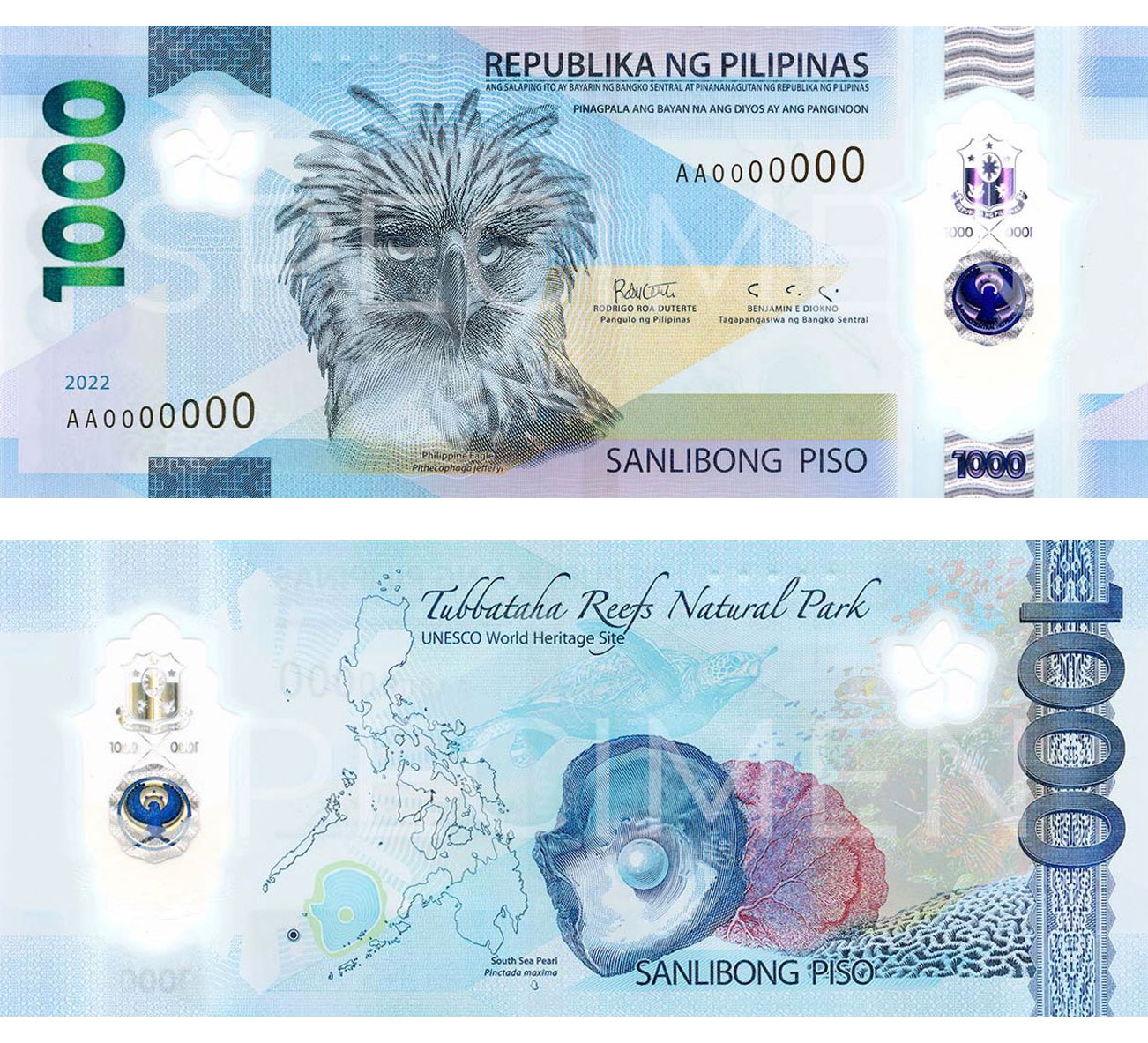 1000 писо 2022 (Филиппины)