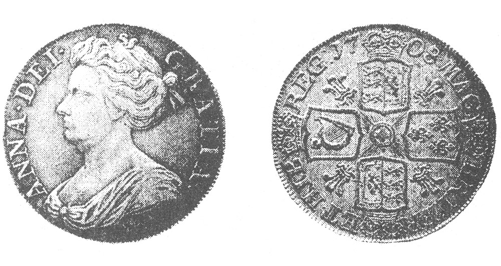 Старинные монеты Англии