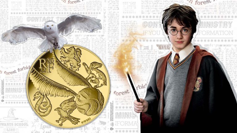 Монета с Гарри Поттером