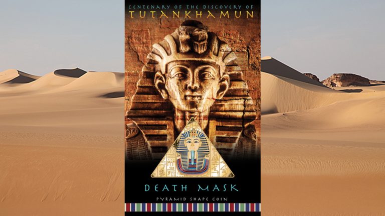 1 доллар 2022 - 100 лет гробнице Тутанхамона