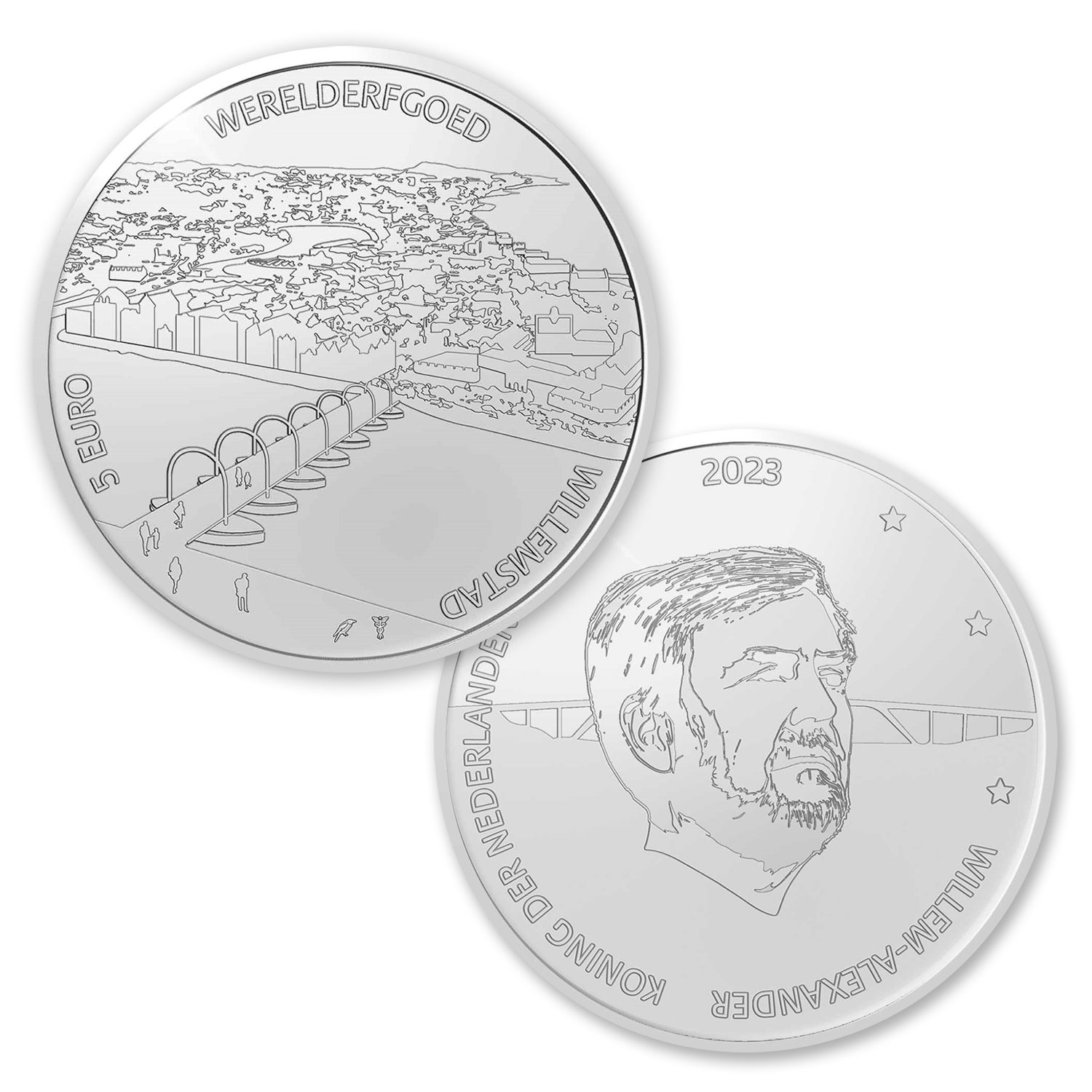 5 евро 2023 (Нидерланды)